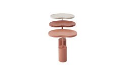 TRUVA MODERN OVAL ÜÇLÜ SEHPA