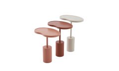 TRUVA MODERN OVAL ÜÇLÜ SEHPA