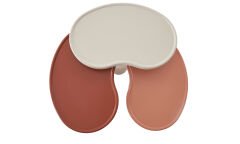 TRUVA MODERN OVAL ÜÇLÜ SEHPA